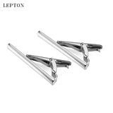 Lepton Mens Copper Skinny Tie Clip Glossy Clasp Tie Bar Wedding Slim Tie Pin