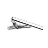 Lepton Mens Copper Skinny Tie Clip Glossy Clasp Tie Bar Wedding Slim Tie Pin