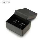 Lepton Stainless Steel B Cufflinks - Men's Shirt Cuffs Button