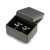 Lepton Stainless Steel N Cufflinks Men Shirt Cuffs Button