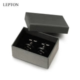 Stainless Steel Letter S Cufflinks for Men