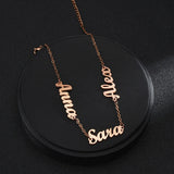 Personalized Name Bracelet for Women Stainless Steel Letter Jewelry