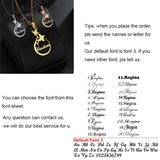 Personalized Butterfly Pendant Name Necklace Oval Stainless Steel Jewelry