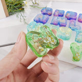 Alphabet Quicksand Silicone Mold for Jewelry Making