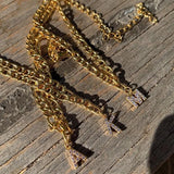 Letter Anklet Women Stainless Steel A-Z Initial Alphabet Anklet Bracelet