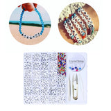 Letter Beads Making Kit with Cords for Crafting