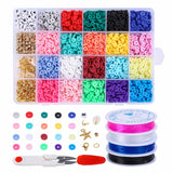 DIY Jewelry Making Letter Beads Kit Charm Bracelet Necklace Accessories