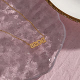 Letter Pendant Necklaces 18k Stainless Steel Jewelry