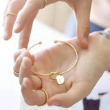 Letter Bracelets Initial Letter Alloy Bracelet For Women Name Jewelry Gift