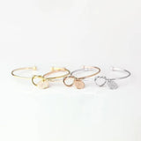 Letter Bracelets Initial Letter Alloy Bracelet For Women Name Jewelry Gift