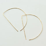 14K Filled Earrings 925 Silver Brincos Pendientes Boho Orecchini
