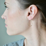 14K Filled Earrings 925 Silver Brincos Pendientes Boho Orecchini