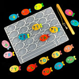 26 Letters Silicone Mold for Resin DIY Fishing Game Resin Mold Children's Toy