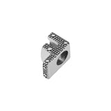F Alphabet Charm 925 Sterling Silver Bead for Bracelet DIY Jewelry
