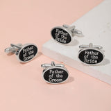 Father Of The Groom Bride Cufflinks Mens Jewelry