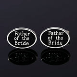 Father Of The Groom Bride Cufflinks Mens Jewelry