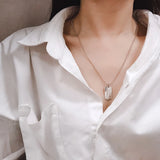 Good Luck Necklace 925 Sterling Silver Ball Bead Chain Women Pendant Charm