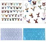Antlers House Doorplate Mirror Silicone Mold for Home Decor
