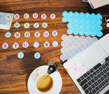 Large Letter Silicone Resin Mould Keychain DIY Making Keychains and Pendants