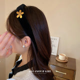 Acrylic Love Flower Headband for Women Girls
