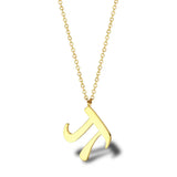 Letter Necklace Pendant Women Jewelry Girl Chain XINDXIOXL-S