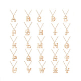 Customizable Letter Necklace for Ladies with Initial Pendant Gift