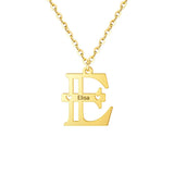 Customizable Letter Necklace for Ladies with Initial Pendant Gift