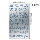 Letter Number Metal Stencils for Wood Burning Embossing Scrapbooking