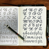 Letter Number Metal Stencils for Wood Burning Embossing Scrapbooking