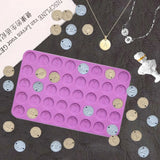 Alphabet Bead Bracelet Necklace Jewelry Making Initial Letter Resin Mold