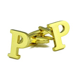P Cufflinks Shirt Clip Cuff Studs Shirt French Buttons Jewelry
