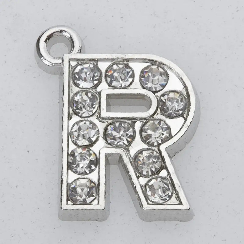 Personalized Letter Pendant Necklace - 1.5 cm