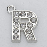 Personalized Letter Pendant Necklace - 1.5 cm