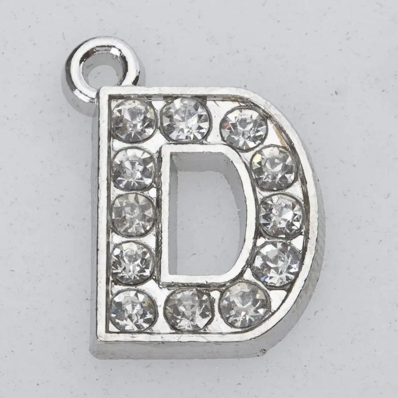 Letter Pendant Necklace 1.5 cm