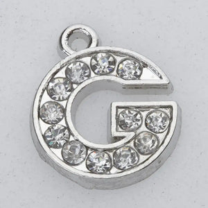 Small Letter Pendant for Necklaces, 1.5 cm