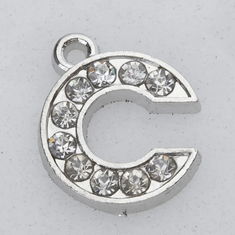 Mini Letter Pendant Necklace 1.5cm