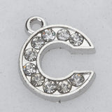 Mini Letter Pendant Necklace 1.5cm