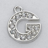 Letter Pendant 1,5 cm Personalized Initial Necklace