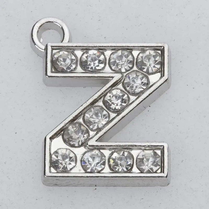 Small Letter Pendant Necklace, 1.5 cm