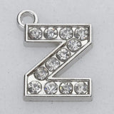 Small Letter Pendant Necklace, 1.5 cm