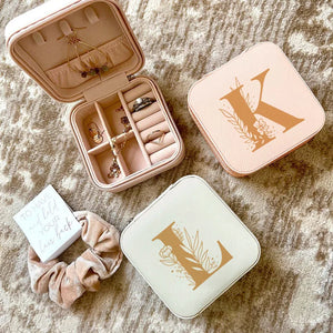 Jewelry Boxes Travel Storage Organizer Case Earrings Necklace Ring Organizer