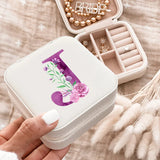 Jewelry Storage Box Travel Women Organizer Display Case