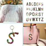 Letter Resin Silicone Mold DIY Key Chain Pendant Jewelry Decoration