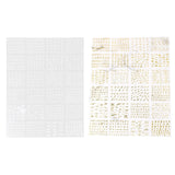 Letter Stickers Self Adhesive Alphabet Numbers Stickers