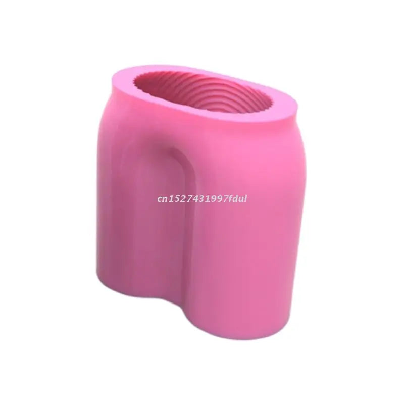 U Shape 3D Candle Soap Mould DIY Candle Twisted Epoxy Mold
