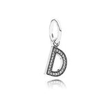 Stone Charm Fit Bracelet 925 Sterling Silver Pendant DIY Jewelry