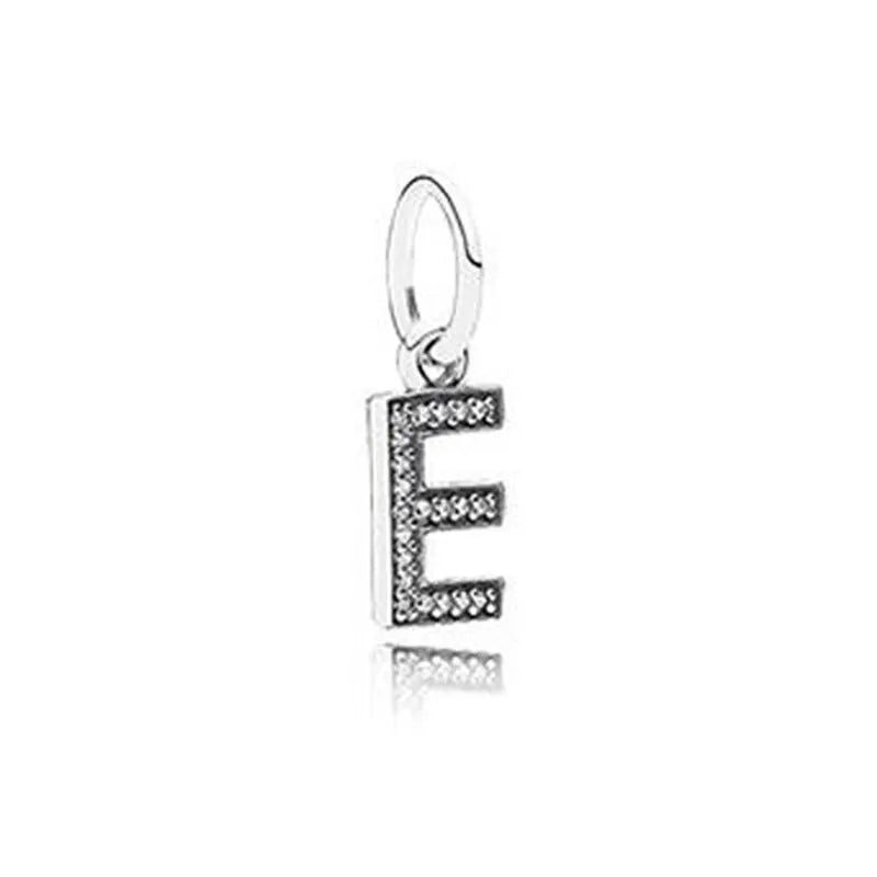 Stone Charm Fit Bracelet 925 Sterling Silver Pendant DIY Jewelry