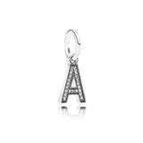 Stone Charm Fit Bracelet 925 Sterling Silver Pendant DIY Jewelry