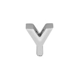 Y Alphabet Charms 925 Sterling Silver Metal Beads for Women DIY Jewelry