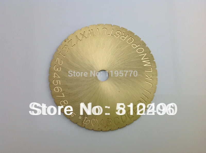 Engraving Dial & Plate for 7G-693